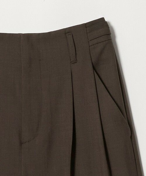 BEAUTY&YOUTH UNITED ARROWS / ビューティー&ユース ユナイテッドアローズ その他パンツ | ポリエステルブレンド ２タック タブワイドパンツ ウォッシャブル 防シワ | 詳細24