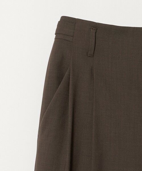 BEAUTY&YOUTH UNITED ARROWS / ビューティー&ユース ユナイテッドアローズ その他パンツ | ポリエステルブレンド ２タック タブワイドパンツ ウォッシャブル 防シワ | 詳細25