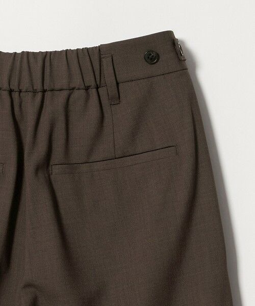 BEAUTY&YOUTH UNITED ARROWS / ビューティー&ユース ユナイテッドアローズ その他パンツ | ポリエステルブレンド ２タック タブワイドパンツ ウォッシャブル 防シワ | 詳細26
