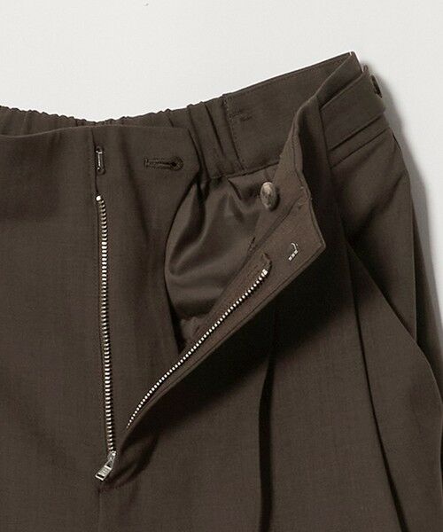 BEAUTY&YOUTH UNITED ARROWS / ビューティー&ユース ユナイテッドアローズ その他パンツ | ポリエステルブレンド ２タック タブワイドパンツ ウォッシャブル 防シワ | 詳細27