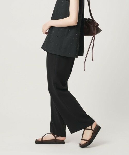 BEAUTY&YOUTH UNITED ARROWS / ビューティー&ユース ユナイテッドアローズ その他パンツ | レギュラー ストレート タックパンツ ウォッシャブル 防シワ | 詳細1