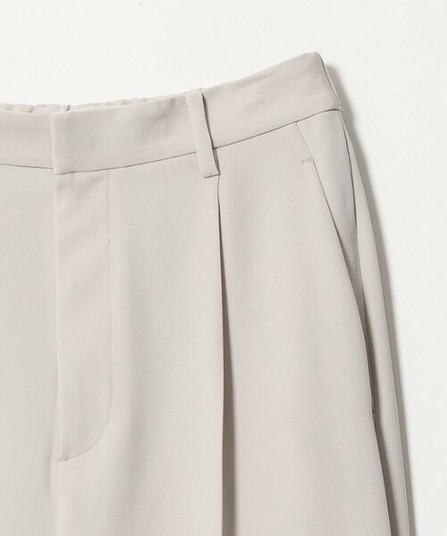 BEAUTY&YOUTH UNITED ARROWS / ビューティー&ユース ユナイテッドアローズ その他パンツ | レギュラー ストレート タックパンツ ウォッシャブル 防シワ | 詳細12