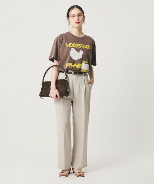 BEAUTY&YOUTH UNITED ARROWS / ビューティー&ユース ユナイテッドアローズ その他パンツ | レギュラー ストレート タックパンツ ウォッシャブル 防シワ | 詳細10