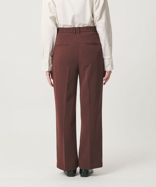 BEAUTY&YOUTH UNITED ARROWS / ビューティー&ユース ユナイテッドアローズ その他パンツ | レギュラー ストレート タックパンツ ウォッシャブル 防シワ | 詳細20