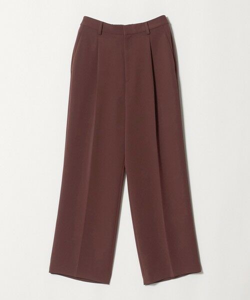 BEAUTY&YOUTH UNITED ARROWS / ビューティー&ユース ユナイテッドアローズ その他パンツ | レギュラー ストレート タックパンツ ウォッシャブル 防シワ | 詳細21