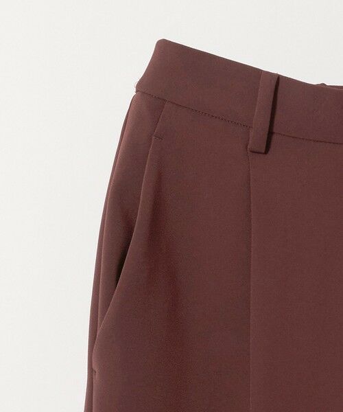 BEAUTY&YOUTH UNITED ARROWS / ビューティー&ユース ユナイテッドアローズ その他パンツ | レギュラー ストレート タックパンツ ウォッシャブル 防シワ | 詳細24