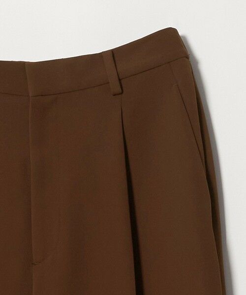 BEAUTY&YOUTH UNITED ARROWS / ビューティー&ユース ユナイテッドアローズ その他パンツ | レギュラー ストレート タックパンツ ウォッシャブル 防シワ | 詳細8