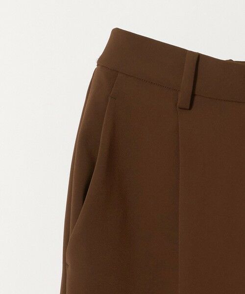 BEAUTY&YOUTH UNITED ARROWS / ビューティー&ユース ユナイテッドアローズ その他パンツ | レギュラー ストレート タックパンツ ウォッシャブル 防シワ | 詳細9