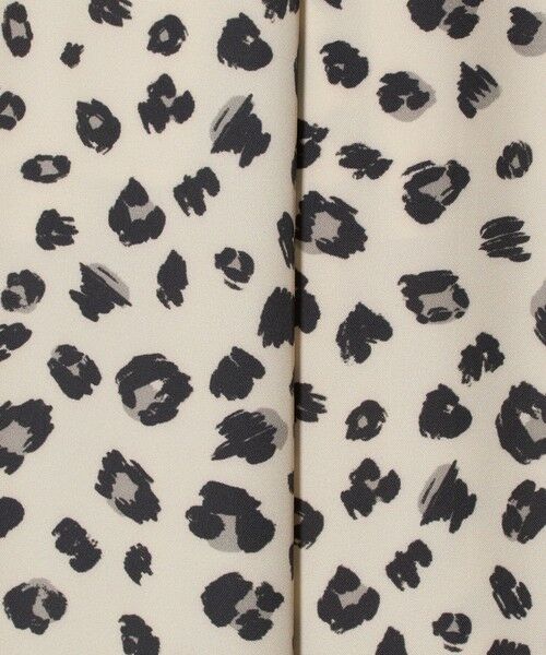 BEAUTY&YOUTH UNITED ARROWS / ビューティー&ユース ユナイテッドアローズ その他パンツ | ポリエステルブレンド レオパード イージーワイドパンツ | 詳細10