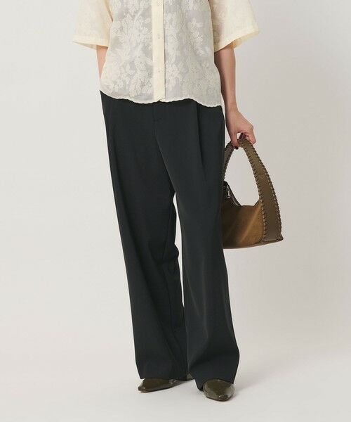 BEAUTY&YOUTH UNITED ARROWS / ビューティー&ユース ユナイテッドアローズ その他パンツ | ポリエステルブレンド バックゴム ワイドパンツ ウォッシャブル 吸水速乾 防シワ | 詳細2