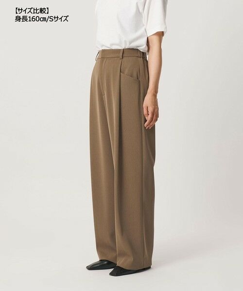 BEAUTY&YOUTH UNITED ARROWS / ビューティー&ユース ユナイテッドアローズ その他パンツ | ポリエステルブレンド バックゴム ワイドパンツ ウォッシャブル 吸水速乾 防シワ | 詳細22