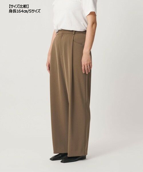 BEAUTY&YOUTH UNITED ARROWS / ビューティー&ユース ユナイテッドアローズ その他パンツ | ポリエステルブレンド バックゴム ワイドパンツ ウォッシャブル 吸水速乾 防シワ | 詳細26