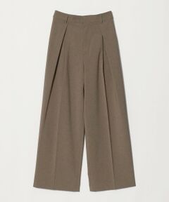 BEAUTY&YOUTH UNITED ARROWS / ビューティー&ユース ユナイテッドアローズ その他パンツ | 2タック ワイドパンツ 吸水速乾 防シワ ウォッシャブル/モカ