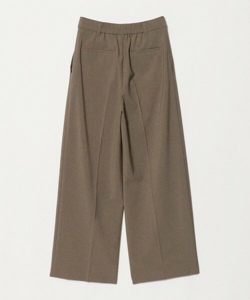 BEAUTY&YOUTH UNITED ARROWS / ビューティー&ユース ユナイテッドアローズ その他パンツ | 2タック ワイドパンツ 吸水速乾 防シワ ウォッシャブル/モカ | 詳細1
