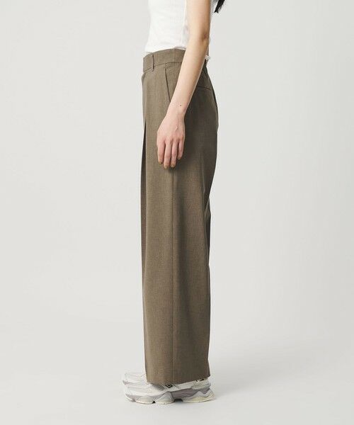 BEAUTY&YOUTH UNITED ARROWS / ビューティー&ユース ユナイテッドアローズ その他パンツ | 2タック ワイドパンツ 吸水速乾 防シワ ウォッシャブル/モカ | 詳細17