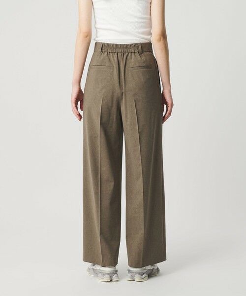 BEAUTY&YOUTH UNITED ARROWS / ビューティー&ユース ユナイテッドアローズ その他パンツ | 2タック ワイドパンツ 吸水速乾 防シワ ウォッシャブル/モカ | 詳細18