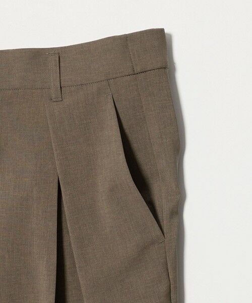 BEAUTY&YOUTH UNITED ARROWS / ビューティー&ユース ユナイテッドアローズ その他パンツ | 2タック ワイドパンツ 吸水速乾 防シワ ウォッシャブル/モカ | 詳細3