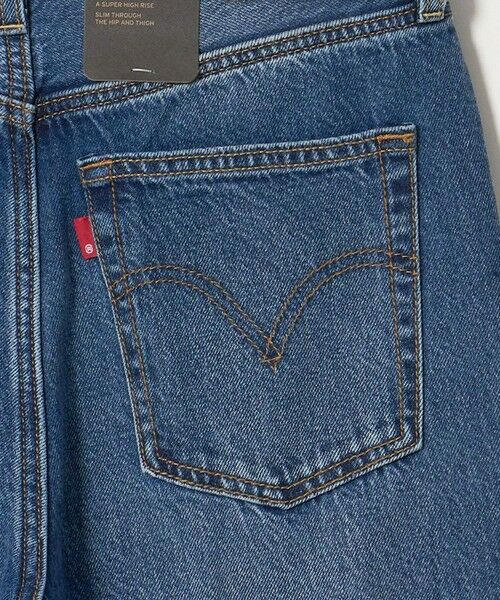BEAUTY&YOUTH UNITED ARROWS / ビューティー&ユース ユナイテッドアローズ デニムパンツ | 【国内EXCLUSIVE】＜Levi's＞RIBCAGE ワイドデニムパンツ | 詳細12