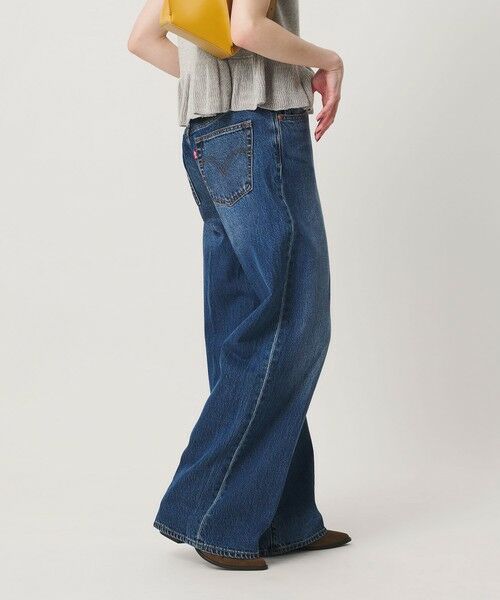 BEAUTY&YOUTH UNITED ARROWS / ビューティー&ユース ユナイテッドアローズ デニムパンツ | 【国内EXCLUSIVE】＜Levi's＞RIBCAGE ワイドデニムパンツ（COBALT）