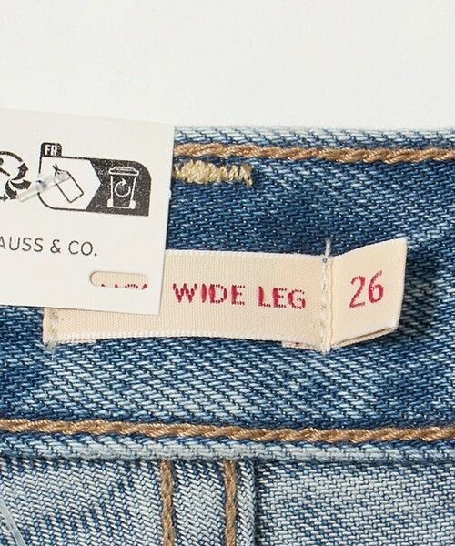 BEAUTY&YOUTH UNITED ARROWS / ビューティー&ユース ユナイテッドアローズ デニムパンツ | ＜Levi's＞CINCH ワイドデニムパンツ | 詳細24