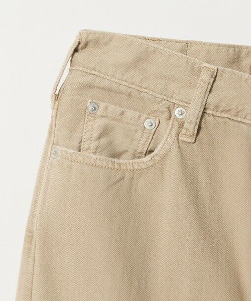 BEAUTY&YOUTH UNITED ARROWS / ビューティー&ユース ユナイテッドアローズ デニムパンツ | 【別注】＜NEEDBY heritage＞ワイドフレア デニムパンツ/ベージュ | 詳細3