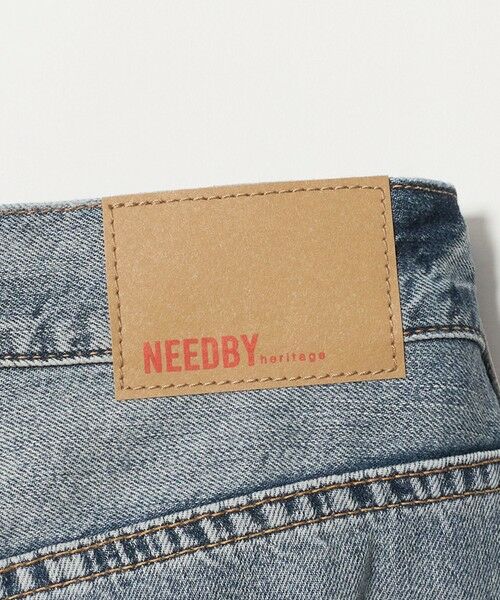 BEAUTY&YOUTH UNITED ARROWS / ビューティー&ユース ユナイテッドアローズ デニムパンツ | 【別注】＜NEEDBY heritage＞ワイドフレア デニムパンツ/コバルト | 詳細12