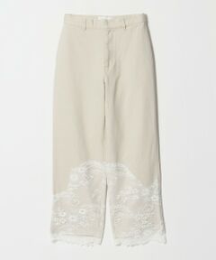 BEAUTY&YOUTH UNITED ARROWS / ビューティー&ユース ユナイテッドアローズ その他パンツ | 【別注】＜calm Line＞レース ワイドパンツ
