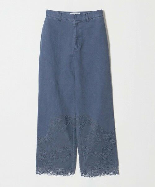 BEAUTY&YOUTH UNITED ARROWS / ビューティー&ユース ユナイテッドアローズ その他パンツ | 【別注】＜calm Line＞レース ワイドパンツ（NAVY）
