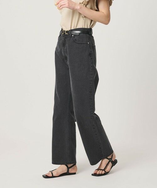 BEAUTY&YOUTH UNITED ARROWS / ビューティー&ユース ユナイテッドアローズ デニムパンツ | 【WEB限定】ワイドフレア デニムパンツ ウォッシャブル | 詳細2
