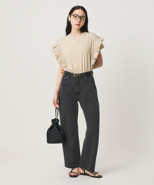 BEAUTY&YOUTH UNITED ARROWS / ビューティー&ユース ユナイテッドアローズ デニムパンツ | 【WEB限定】ワイドフレア デニムパンツ ウォッシャブル | 詳細3
