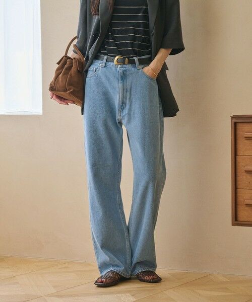 BEAUTY&YOUTH UNITED ARROWS / ビューティー&ユース ユナイテッドアローズ デニムパンツ | 【WEB限定】ワイドフレア デニムパンツ ウォッシャブル | 詳細5