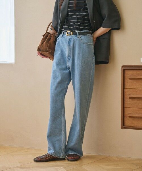 BEAUTY&YOUTH UNITED ARROWS / ビューティー&ユース ユナイテッドアローズ デニムパンツ | 【WEB限定】ワイドフレア デニムパンツ ウォッシャブル | 詳細7