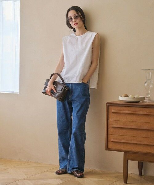 BEAUTY&YOUTH UNITED ARROWS / ビューティー&ユース ユナイテッドアローズ デニムパンツ | 【WEB限定】ワイドフレア デニムパンツ ウォッシャブル | 詳細23
