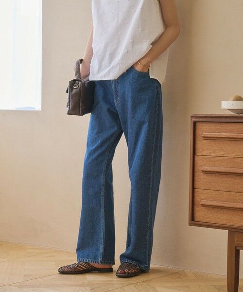 BEAUTY&YOUTH UNITED ARROWS / ビューティー&ユース ユナイテッドアローズ デニムパンツ | 【WEB限定】ワイドフレア デニムパンツ ウォッシャブル | 詳細21