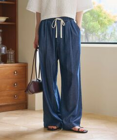 BEAUTY&YOUTH UNITED ARROWS / ビューティー&ユース ユナイテッドアローズ デニムパンツ | 【WEB限定】ライトデニム イージーパンツ ウォッシャブル