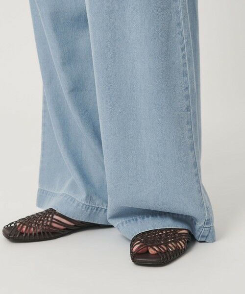 BEAUTY&YOUTH UNITED ARROWS / ビューティー&ユース ユナイテッドアローズ デニムパンツ | 【WEB限定】ライトデニム イージーパンツ ウォッシャブル | 詳細10