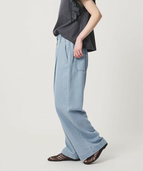 BEAUTY&YOUTH UNITED ARROWS / ビューティー&ユース ユナイテッドアローズ デニムパンツ | 【WEB限定】ライトデニム イージーパンツ ウォッシャブル | 詳細1