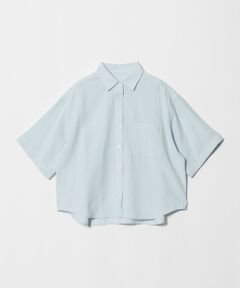 BEAUTY&YOUTH UNITED ARROWS / ビューティー&ユース ユナイテッドアローズ シャツ・ブラウス | シアー バックタック ショートスリーブ シャツ 接触冷感