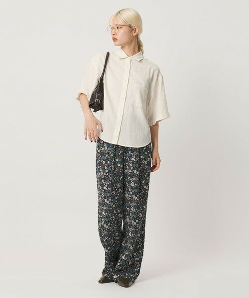 BEAUTY&YOUTH UNITED ARROWS / ビューティー&ユース ユナイテッドアローズ シャツ・ブラウス | シアー バックタック ショートスリーブ シャツ 接触冷感 | 詳細3