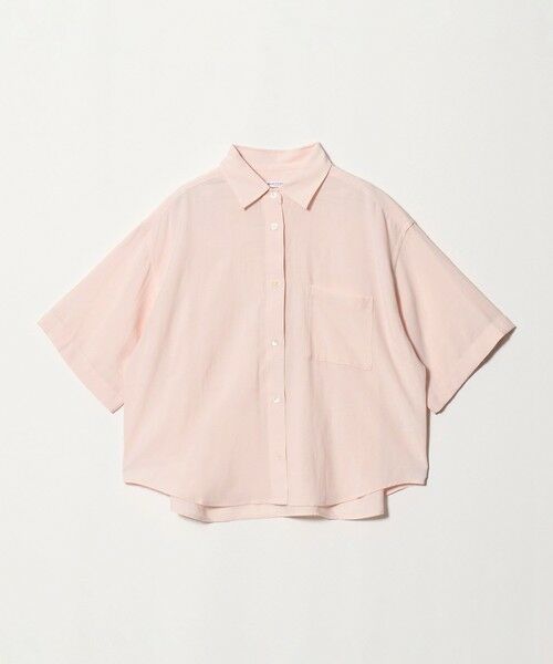 BEAUTY&YOUTH UNITED ARROWS / ビューティー&ユース ユナイテッドアローズ シャツ・ブラウス | シアー バックタック ショートスリーブ シャツ 接触冷感 | 詳細10