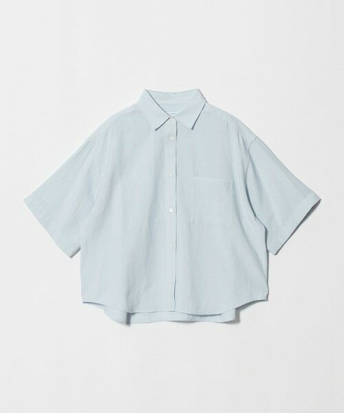 BEAUTY&YOUTH UNITED ARROWS / ビューティー&ユース ユナイテッドアローズ シャツ・ブラウス | シアー バックタック ショートスリーブ シャツ 接触冷感 | 詳細19