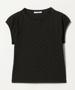 BEAUTY&YOUTH UNITED ARROWS / ビューティー&ユース ユナイテッドアローズ カットソー | コットン ドットプリント  Tシャツ