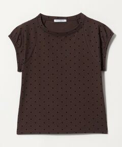 BEAUTY&YOUTH UNITED ARROWS / ビューティー&ユース ユナイテッドアローズ カットソー | コットン ドットプリント  Tシャツ