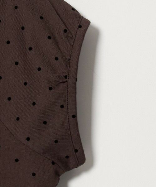 BEAUTY&YOUTH UNITED ARROWS / ビューティー&ユース ユナイテッドアローズ カットソー | コットン ドットプリント  Tシャツ | 詳細7