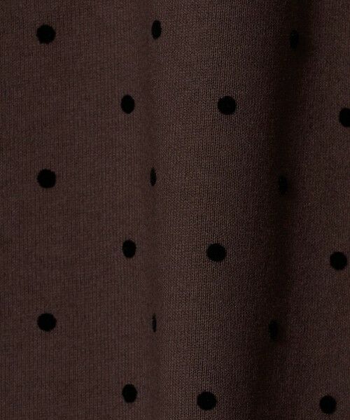 BEAUTY&YOUTH UNITED ARROWS / ビューティー&ユース ユナイテッドアローズ カットソー | コットン ドットプリント  Tシャツ | 詳細8