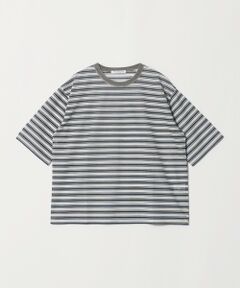 BEAUTY&YOUTH UNITED ARROWS / ビューティー&ユース ユナイテッドアローズ カットソー | コットンポリエステル シアーボーダー Tシャツ