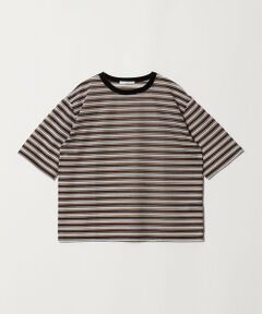 BEAUTY&YOUTH UNITED ARROWS / ビューティー&ユース ユナイテッドアローズ カットソー | コットンポリエステル シアーボーダー Tシャツ