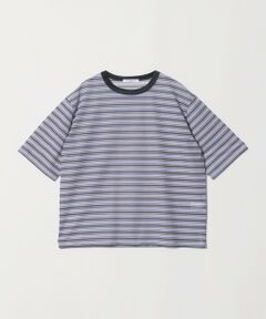 BEAUTY&YOUTH UNITED ARROWS / ビューティー&ユース ユナイテッドアローズ カットソー | コットンポリエステル シアーボーダー Tシャツ