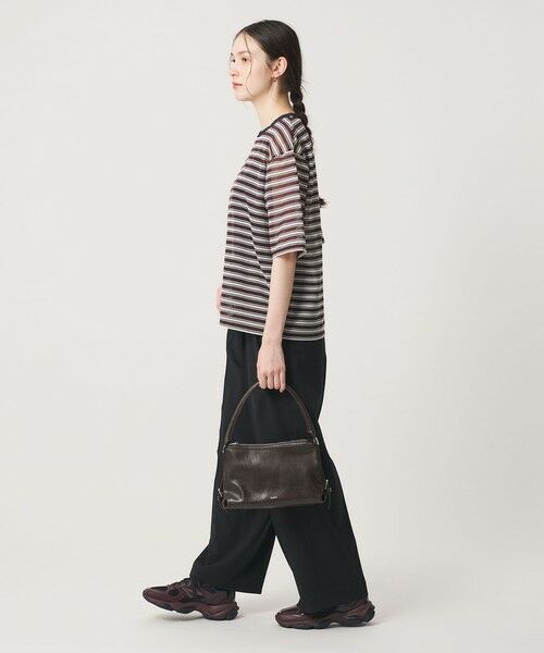 BEAUTY&YOUTH UNITED ARROWS / ビューティー&ユース ユナイテッドアローズ カットソー | コットンポリエステル シアーボーダー Tシャツ | 詳細9