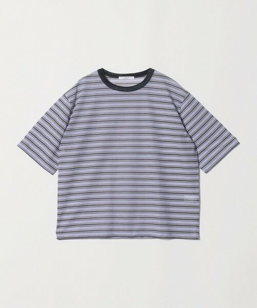 BEAUTY&YOUTH UNITED ARROWS / ビューティー&ユース ユナイテッドアローズ カットソー | コットンポリエステル シアーボーダー Tシャツ | 詳細19